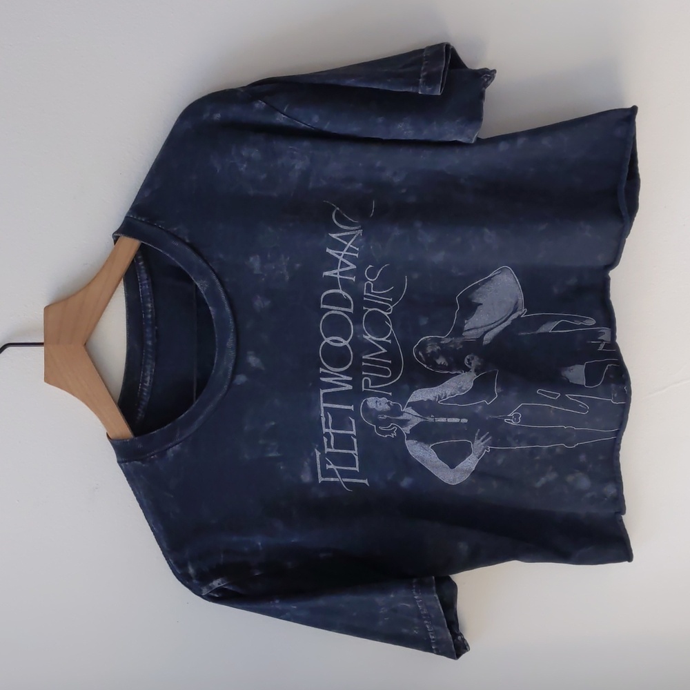 Fleetwood Mac Rumors Crop Band Tee One Size